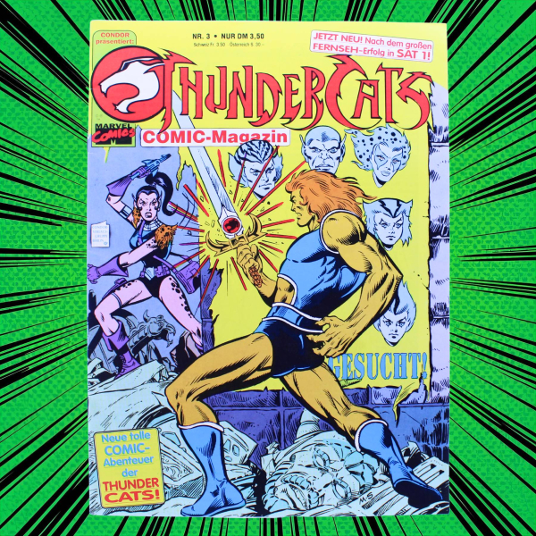 Thundercats Comic Nr. 3 (1991) – Dritte Erde | hoppla-stuff.de